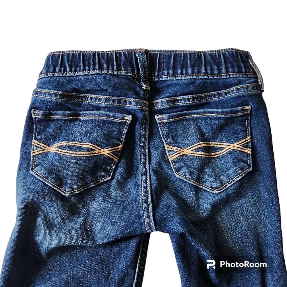 Abercrombie kids mid rise pull on jean legging 5/6 - Picture 5 of 7